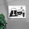 STILL LIFE 1 contemporary wall art print by Max Blackmore - sold by DROOL