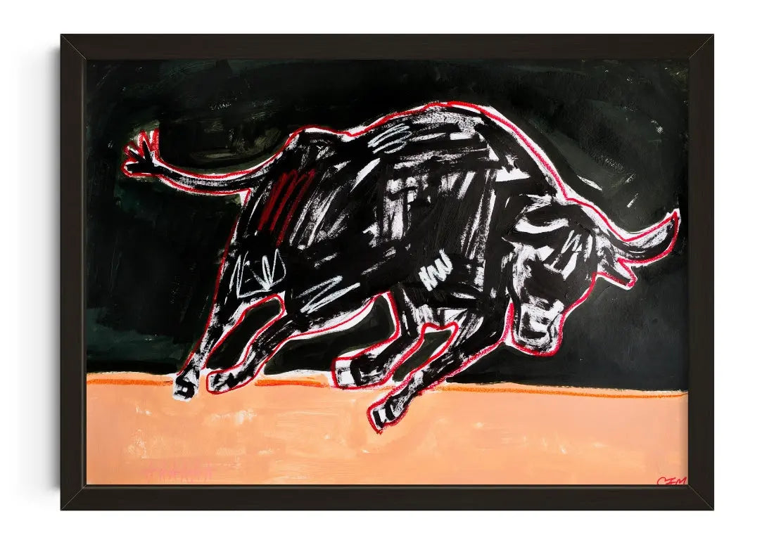 Unstoppable contemporary art print by Caitlin Flood-Molyneux - sold by DROOL