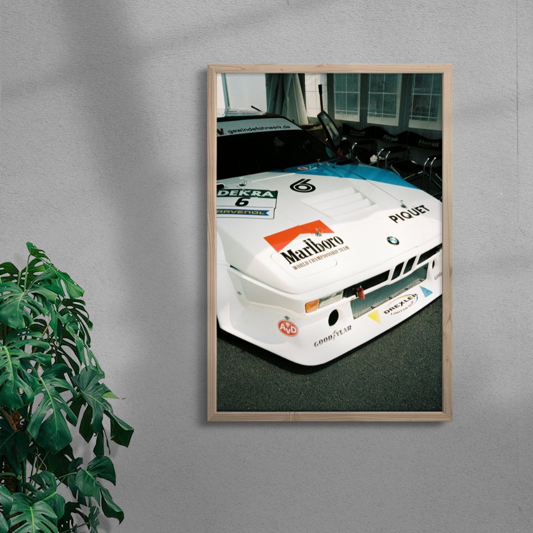 BMW M1 Procar Championship contemporary wall art print by 6.tiff - sold by DROOL