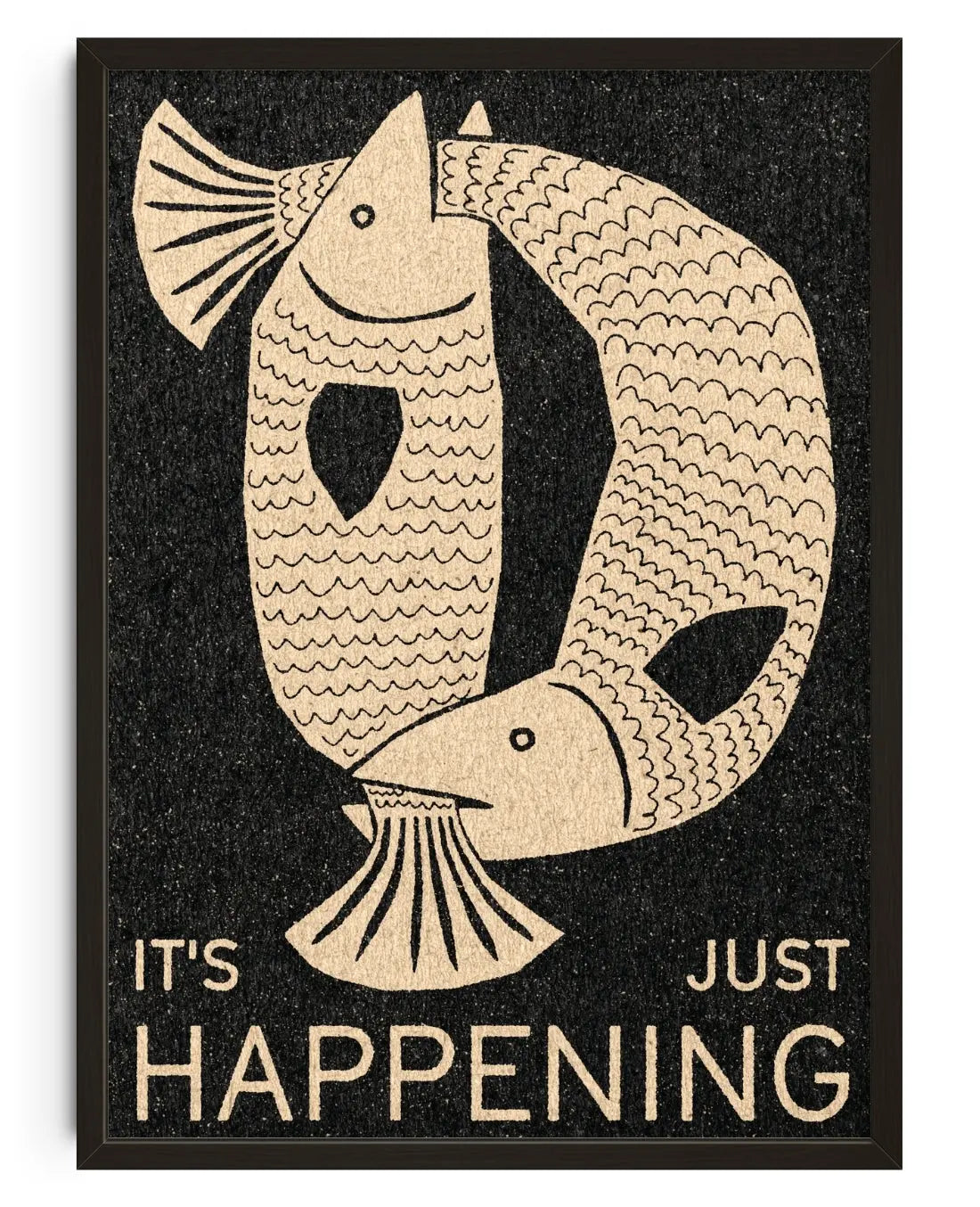 It's Just Happening contemporary art print by David Schmitt - sold by DROOL