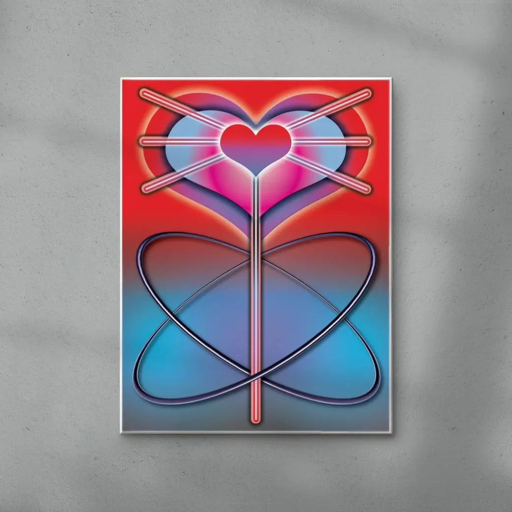 Power To You contemporary wall art print by Klara Troost - sold by DROOL