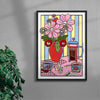 Après midi contemporary wall art print by Paolinoshka - sold by DROOL