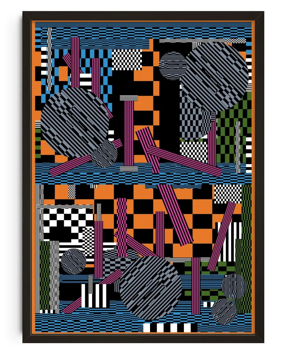 Mind Palace contemporary wall art print by Casiel Checoni - sold by DROOL