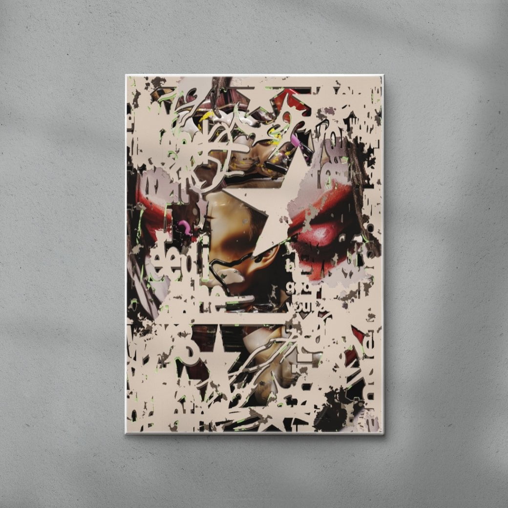 I Breathe What You Breathe contemporary wall art print by Kitasavi - sold by DROOL