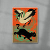 Unbound contemporary wall art print by Erica Lee - sold by DROOL