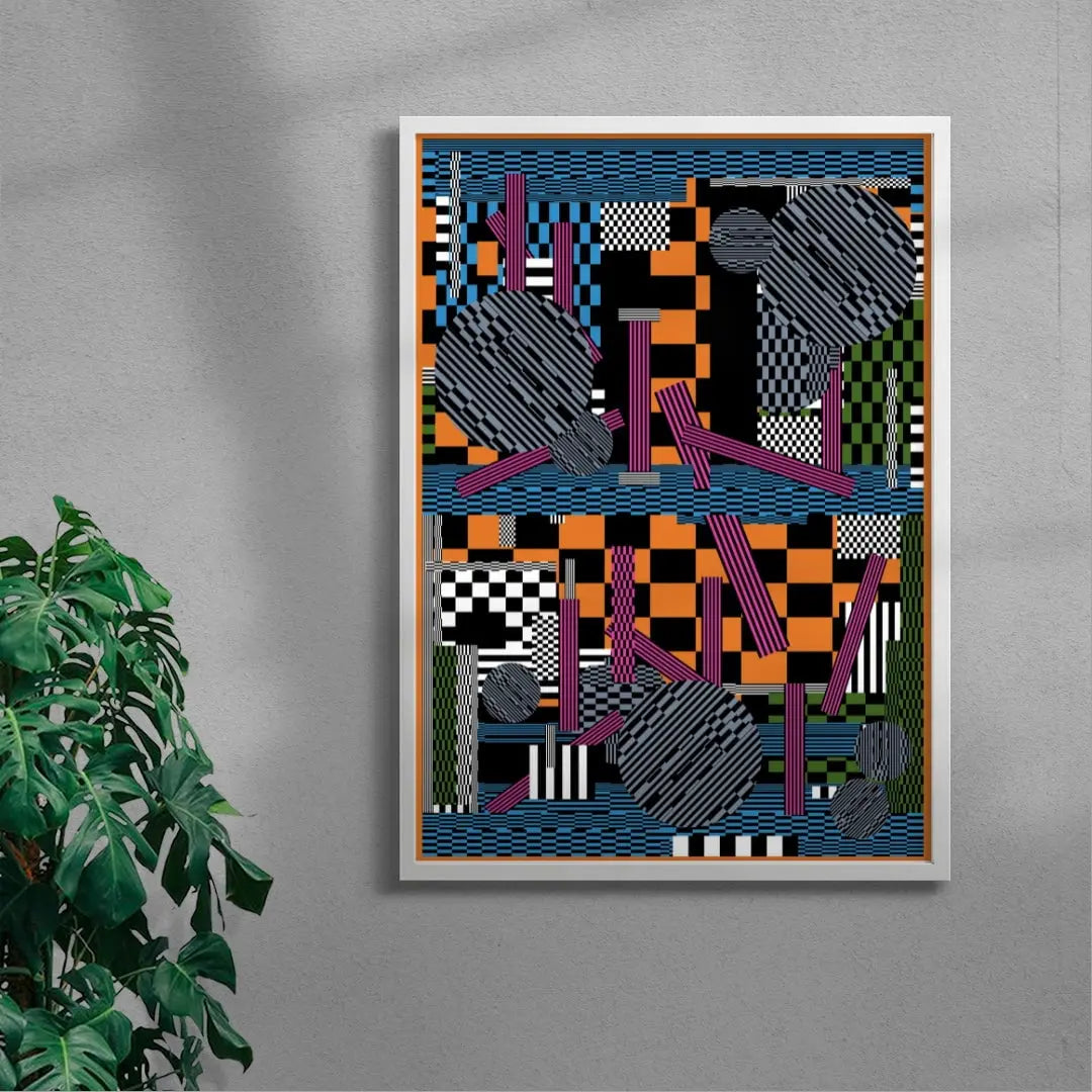 Mind Palace contemporary wall art print by Casiel Checoni - sold by DROOL