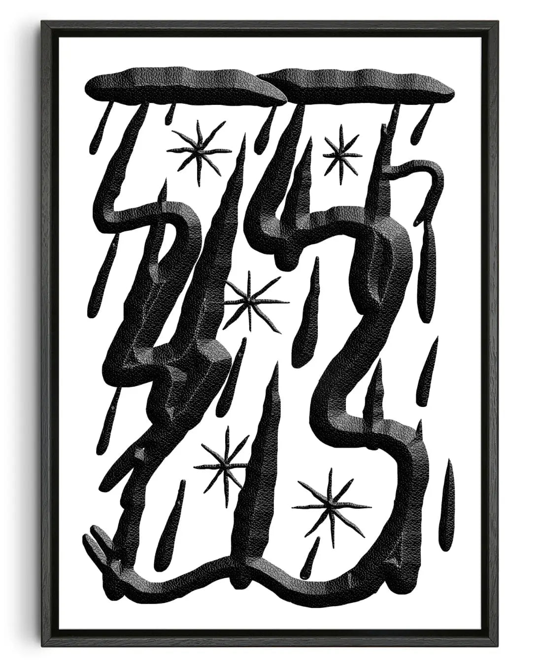Thunder and Rain contemporary wall art print by Célestin Krier - sold by DROOL