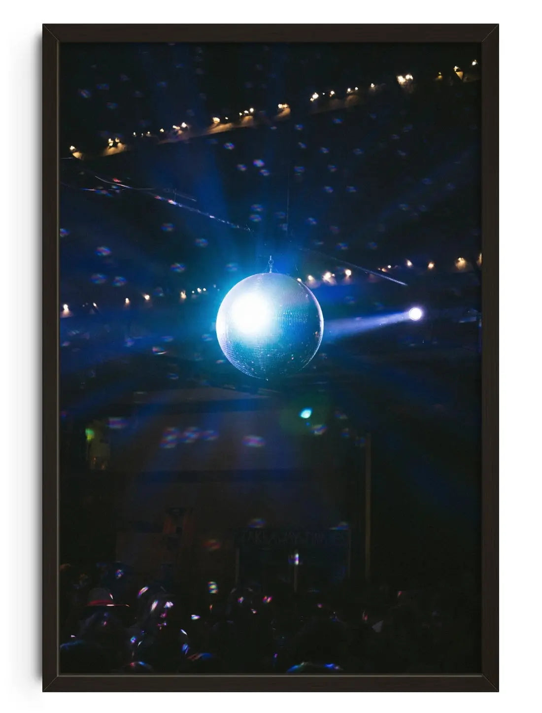 Night Fever contemporary wall art print by Peggy Voir - sold by DROOL