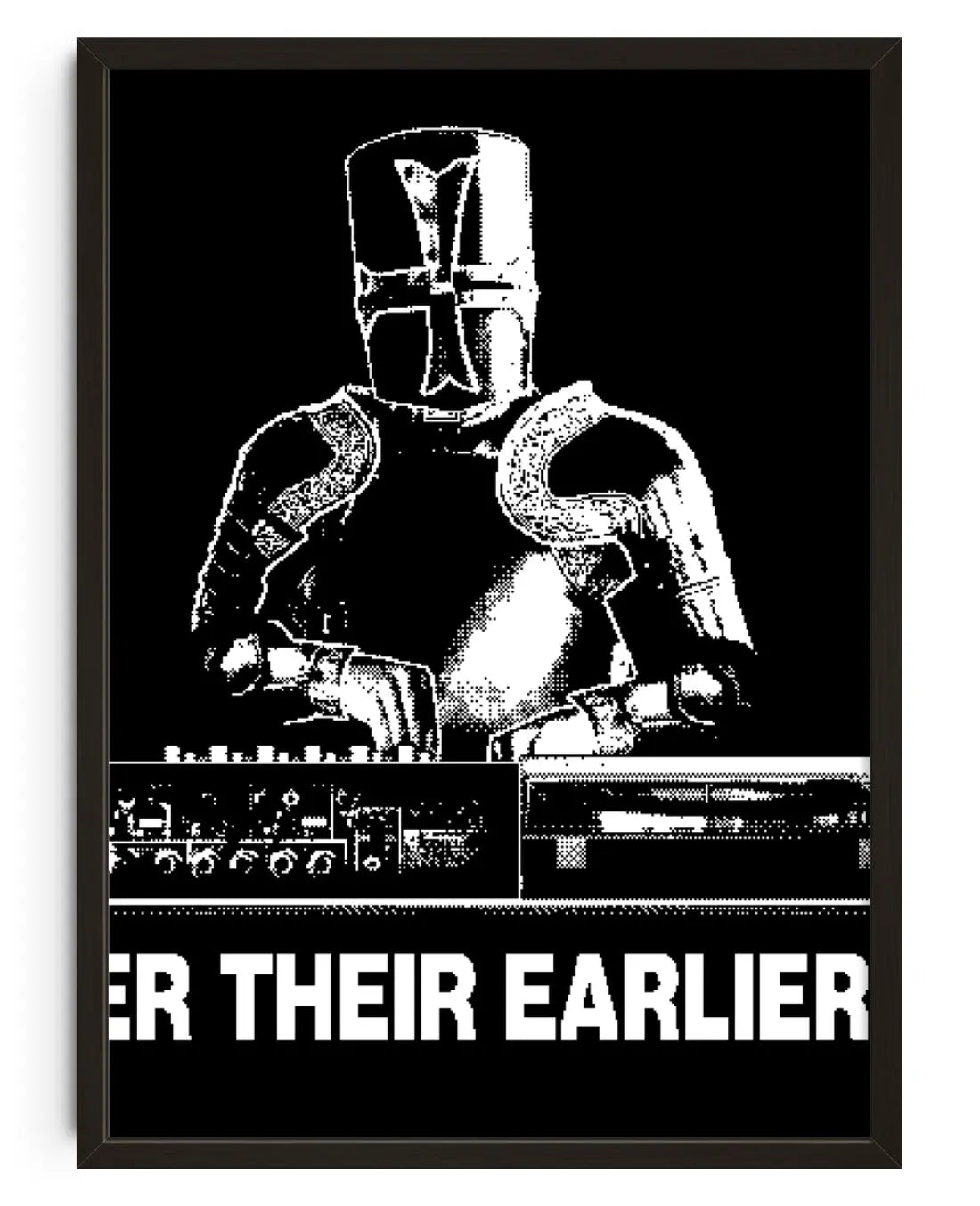 I Prefer Their Earlier Stuff contemporary art print by christos.jpeg - sold by DROOL