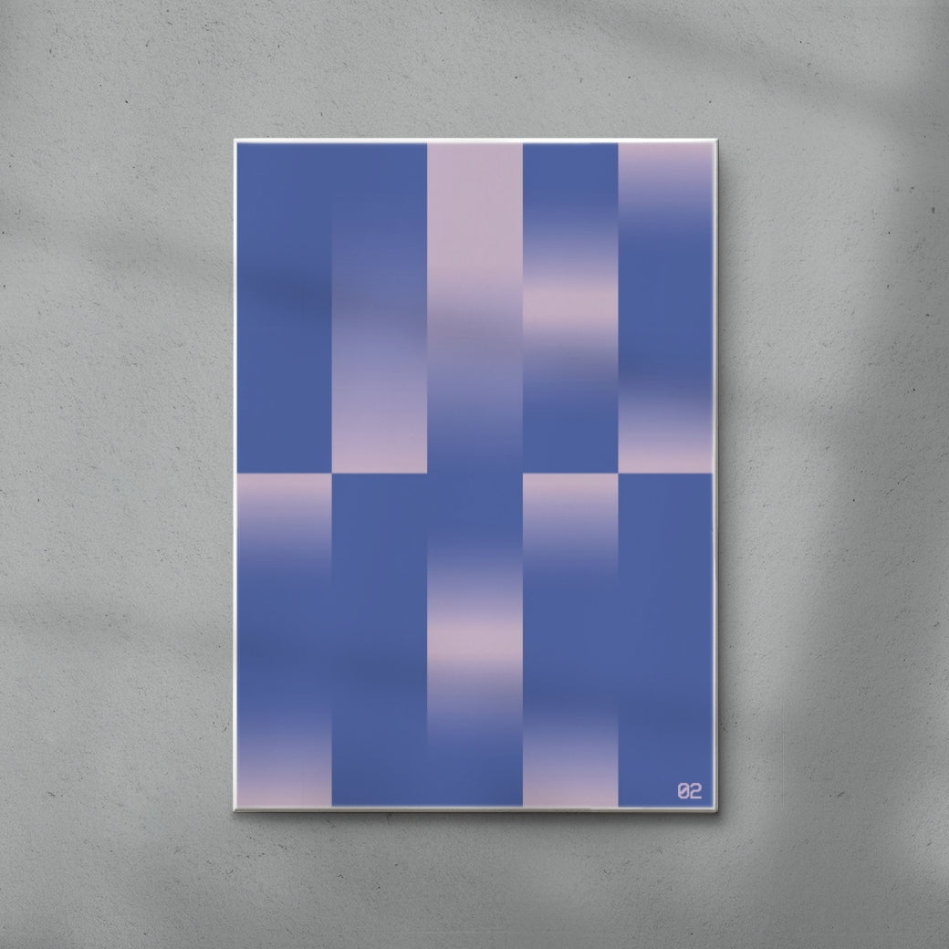 Grade 02 contemporary wall art print by Adam Foster - sold by DROOL