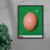 Huevos (Eggs) contemporary wall art print by Miguel Vides - sold by DROOL