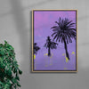 The Tourists contemporary wall art print by mareykrap - sold by DROOL