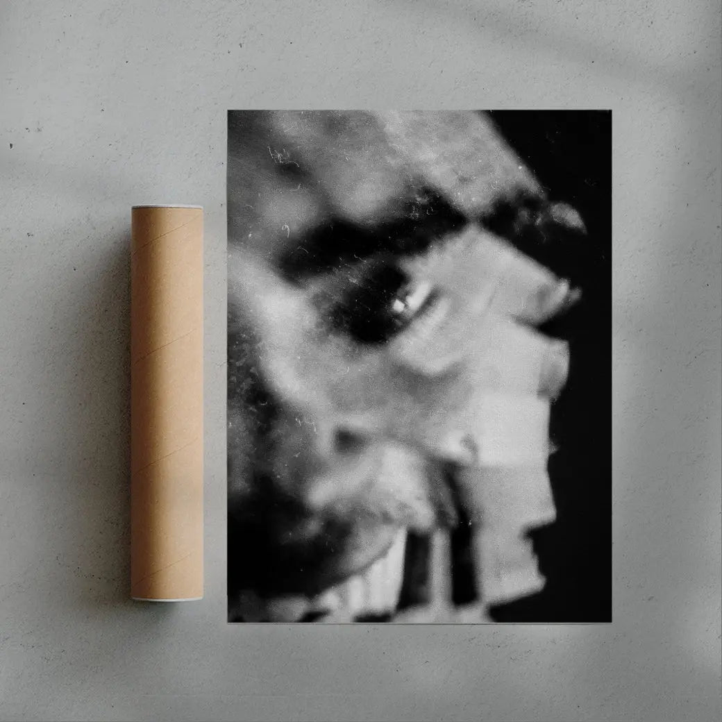 Smiling In The Dark contemporary wall art print by Omar Belattar - sold by DROOL