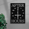 After Hours contemporary wall art print by Utsav Verma - sold by DROOL