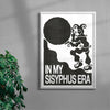 Sisyphus contemporary wall art print by Alexander Khabbazi - sold by DROOL