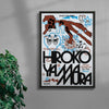 Zhao Dai Pres. Hiroko Yamamura contemporary canvas art print by MENSLIES - sold by DROOL