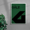 Gäle contemporary wall art print by Duane Dalton - sold by DROOL