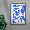 Chirp Machina contemporary wall art print by Floating Bstrd - sold by DROOL