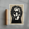 Pilgrim contemporary wall art print by Henrik Delehag - sold by DROOL