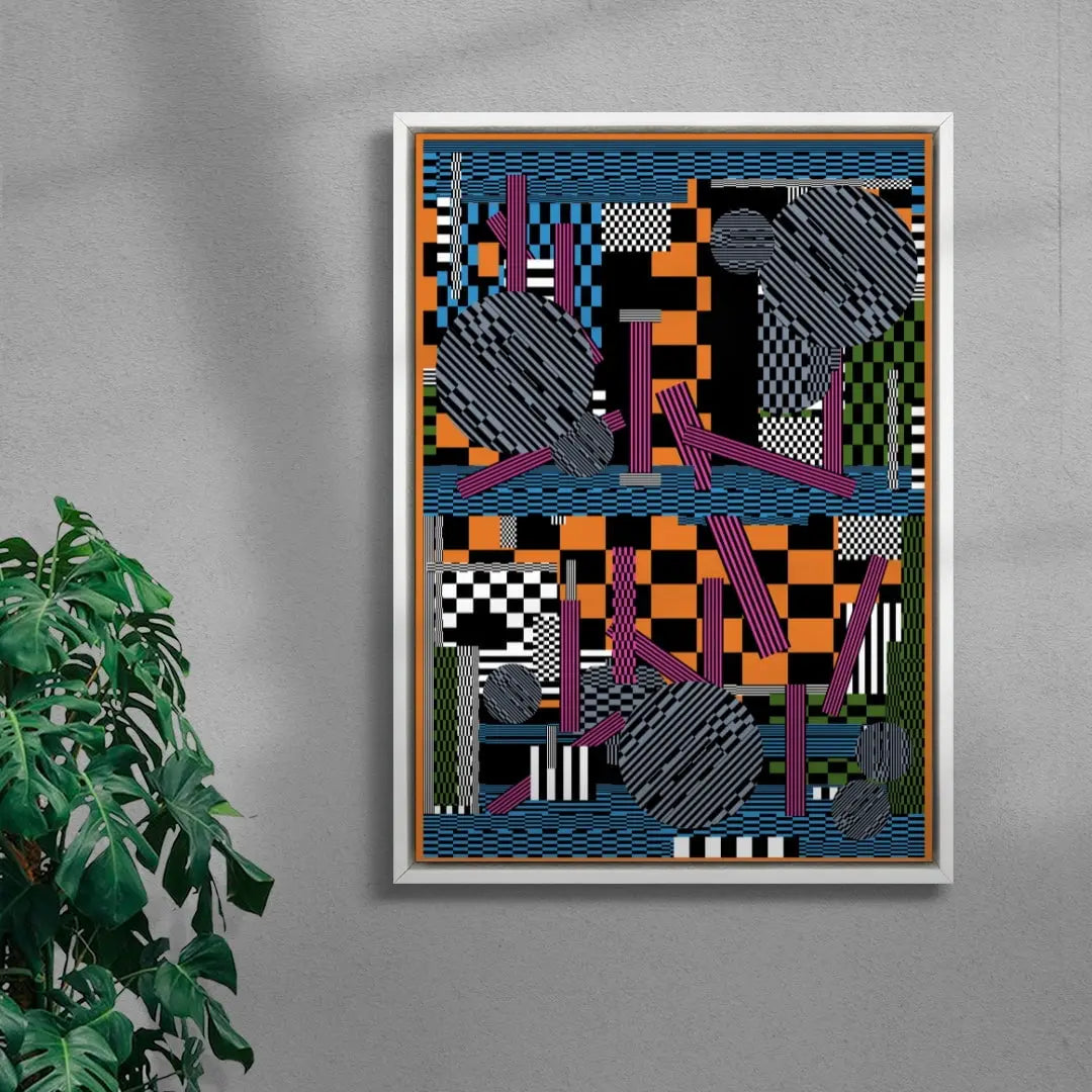 Mind Palace contemporary wall art print by Casiel Checoni - sold by DROOL