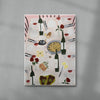 Steak Frites contemporary wall art print by Natalie Savage - sold by DROOL