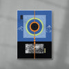 Izu contemporary wall art print by Shinzo Noda - sold by DROOL