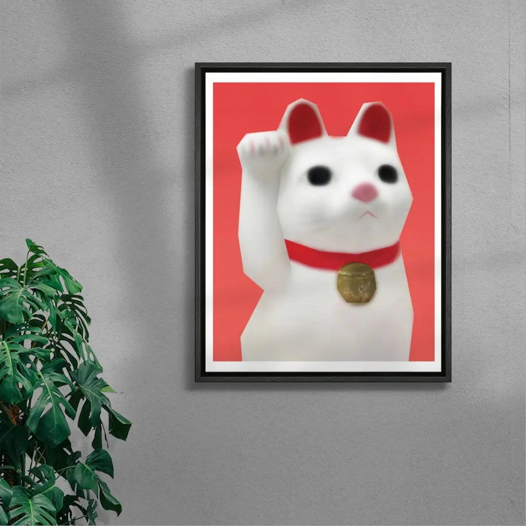 Out of Luck contemporary wall art print by Jimmy Tran - sold by DROOL