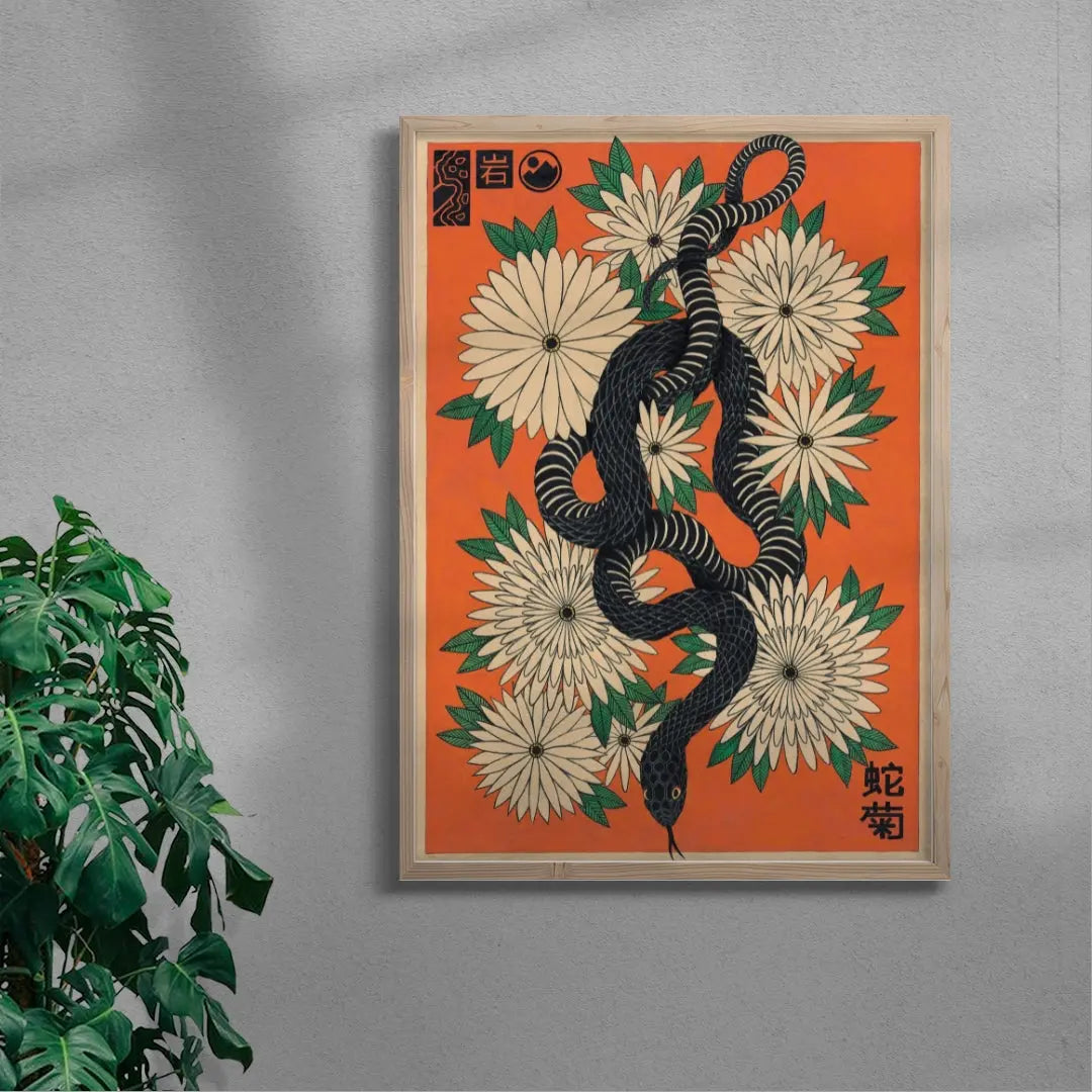 The Serpent and the Nine Chrysanthemum