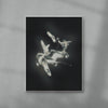 Spirals contemporary wall art print by Antoine Paikert - sold by DROOL