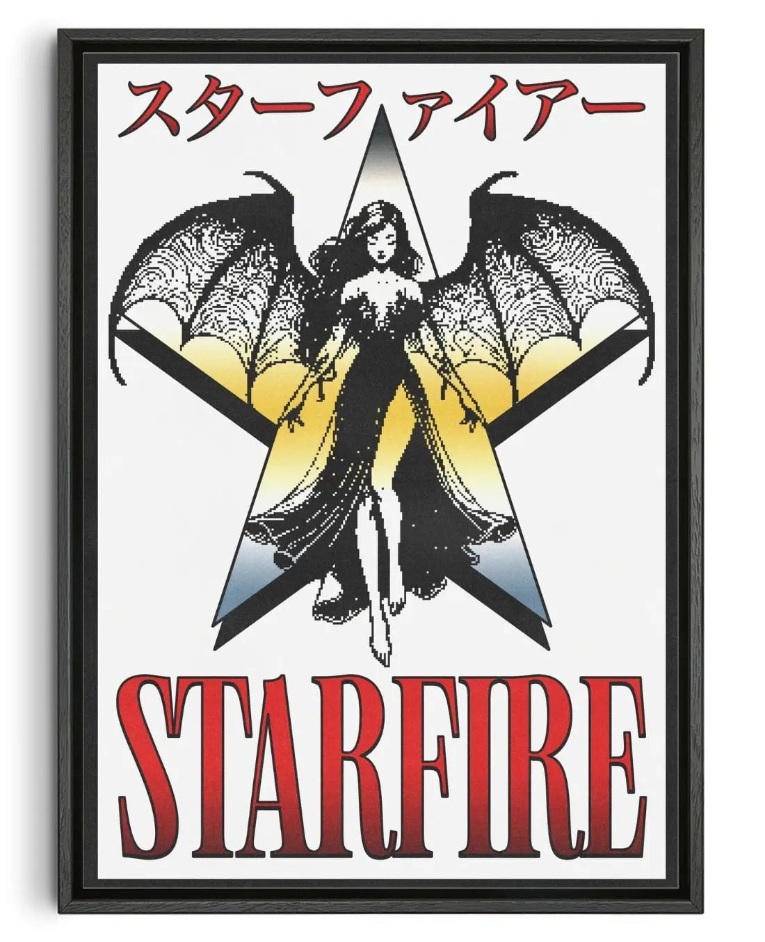 Starfire contemporary wall art print by Utsav Verma - sold by DROOL