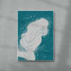 Make Love contemporary wall art print by mareykrap - sold by DROOL
