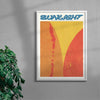 sunlight contemporary wall art print by Imo Sinclair - sold by DROOL