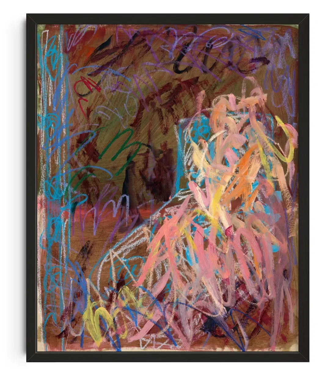 Night falls contemporary art print by Coco Hewitt - sold by DROOL
