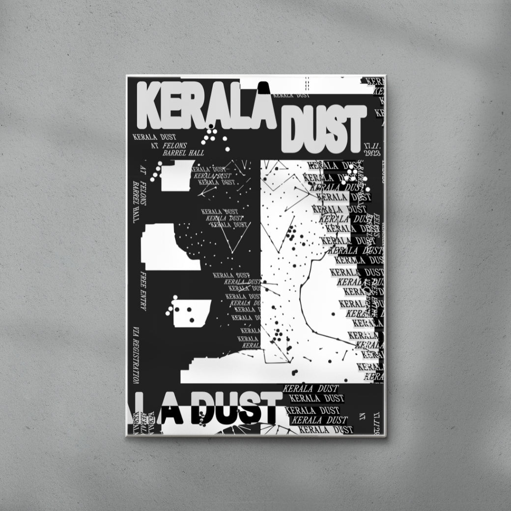 Kerala Dust at Felons contemporary canvas art print by Gabrielle White - sold by DROOL