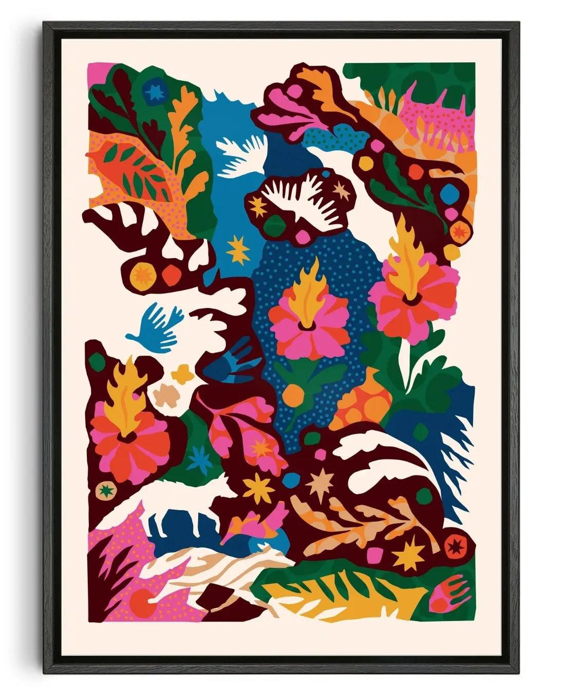 Getting Lost In The Forest Without Knowing contemporary wall art print by Nick Liefhebber - sold by DROOL