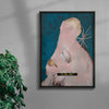 I'm fine. contemporary wall art print by Floating Bstrd - sold by DROOL
