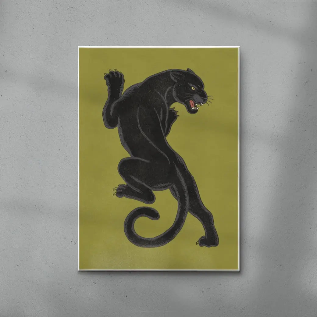 Fierce Black Panther
