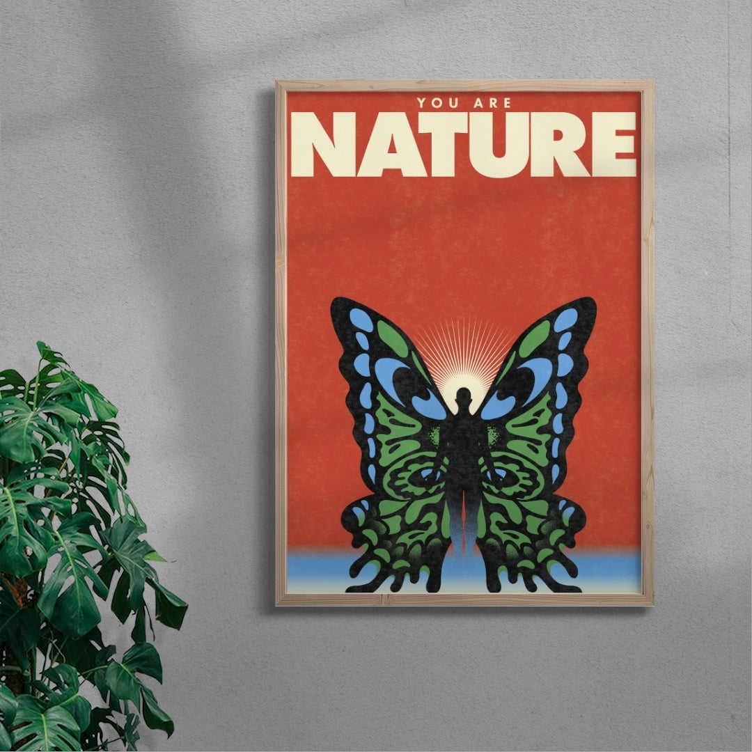 You are nature contemporary wall art print by Dohee Kwon - sold by DROOL