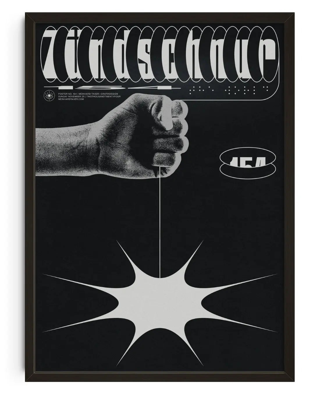Fuse contemporary wall art print by Meindl Taxer - sold by DROOL