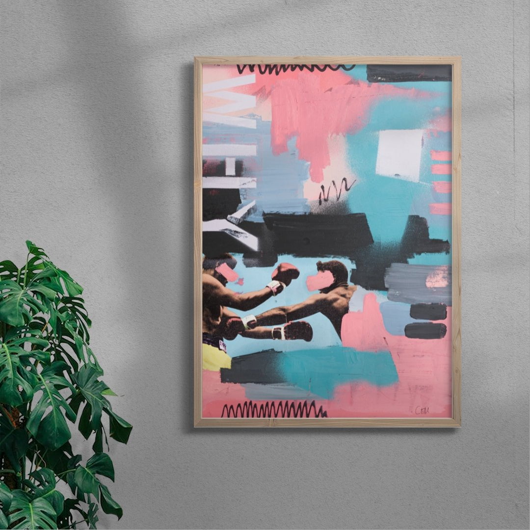Fallout contemporary wall art print by Caitlin Flood-Molyneux - sold by DROOL
