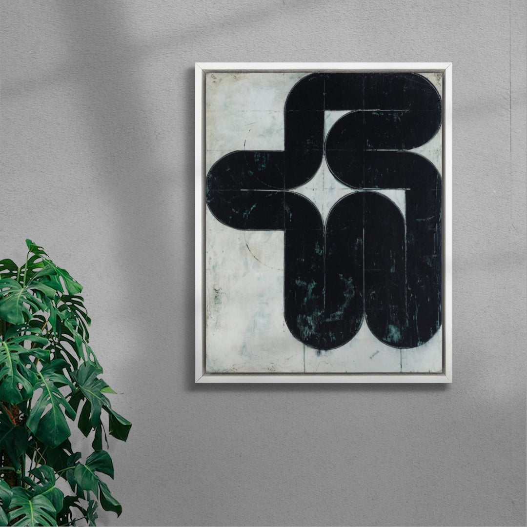 Idol 10 contemporary wall art print by Aleksandar Bezinovic - sold by DROOL