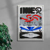 Inner Kid contemporary wall art print by Alessio Borando - sold by DROOL