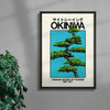 Okinawa 1 contemporary wall art print by Othman Zougam - sold by DROOL