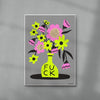FUCK contemporary wall art print by Aley Wild - sold by DROOL