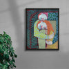 In Your Arms contemporary wall art print by Carla Petelski - sold by DROOL