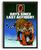Load image into Gallery viewer, 0 Days Since Last Accident contemporary wall art print by Othman Zougam - sold by DROOL
