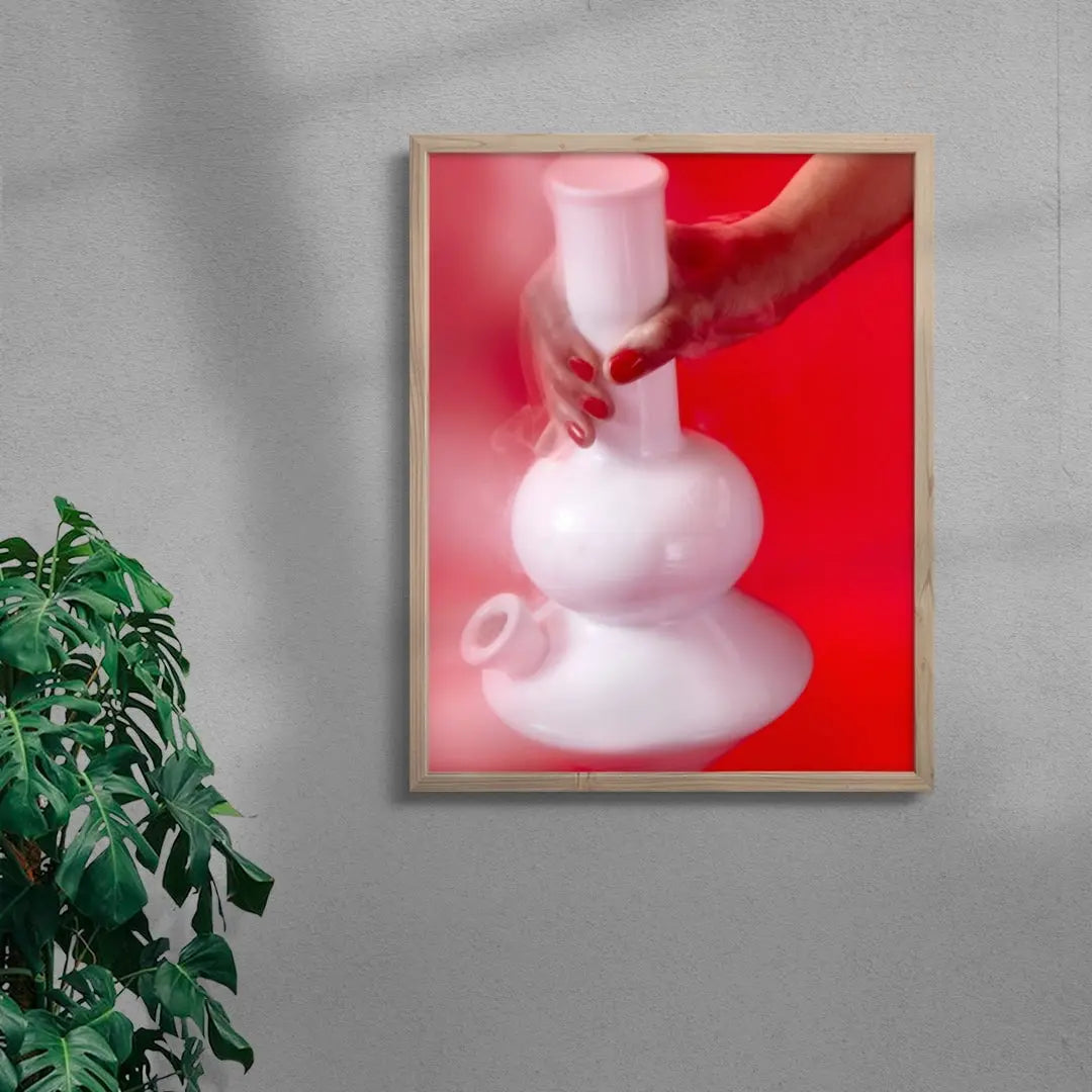 HAZE contemporary wall art print by Alexander Silva - sold by DROOL
