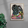Secret No. 1 contemporary wall art print by LINWENXIN - sold by DROOL