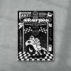 Motor Club contemporary canvas art print by  - sold by DROOL