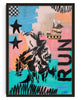 Cargar imagen en el visor de la galería, Run contemporary wall art print by Caitlin Flood-Molyneux - sold by DROOL